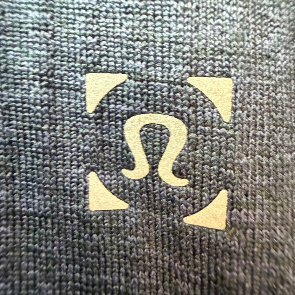 Lululemon Metal Vent Tech Polo Shirt Mens Large Navy Blue Short Sleeve Seamless - Picture 5 of 6